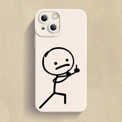 Cartoon Matchman Phone Case