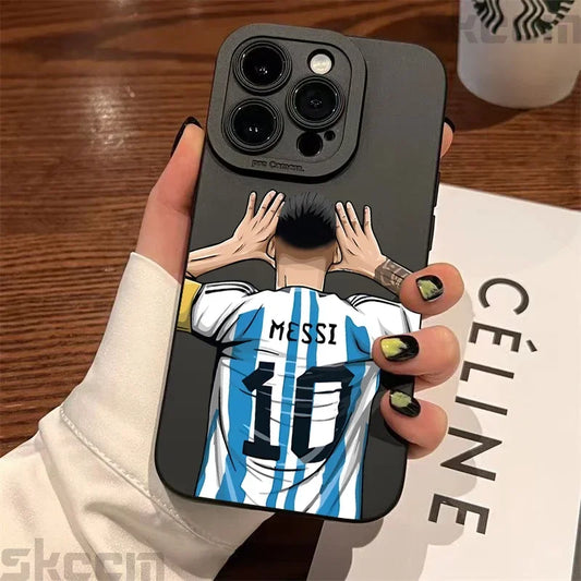 No. 10 Messi Football Superstar Design Phone Case