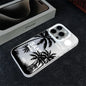 Fashion Beach sunset coconut trees Case