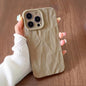 Fashion Silicone Fold Wrinkle Phone Case