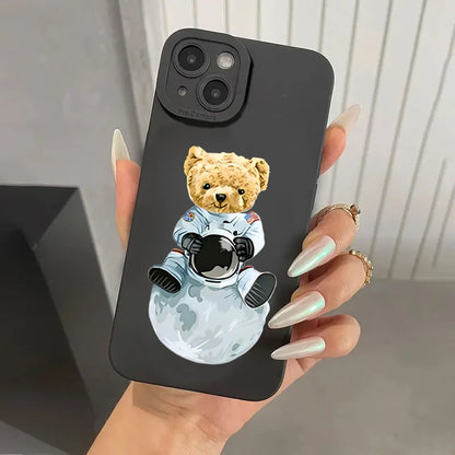 Bear Graphic Phone Case