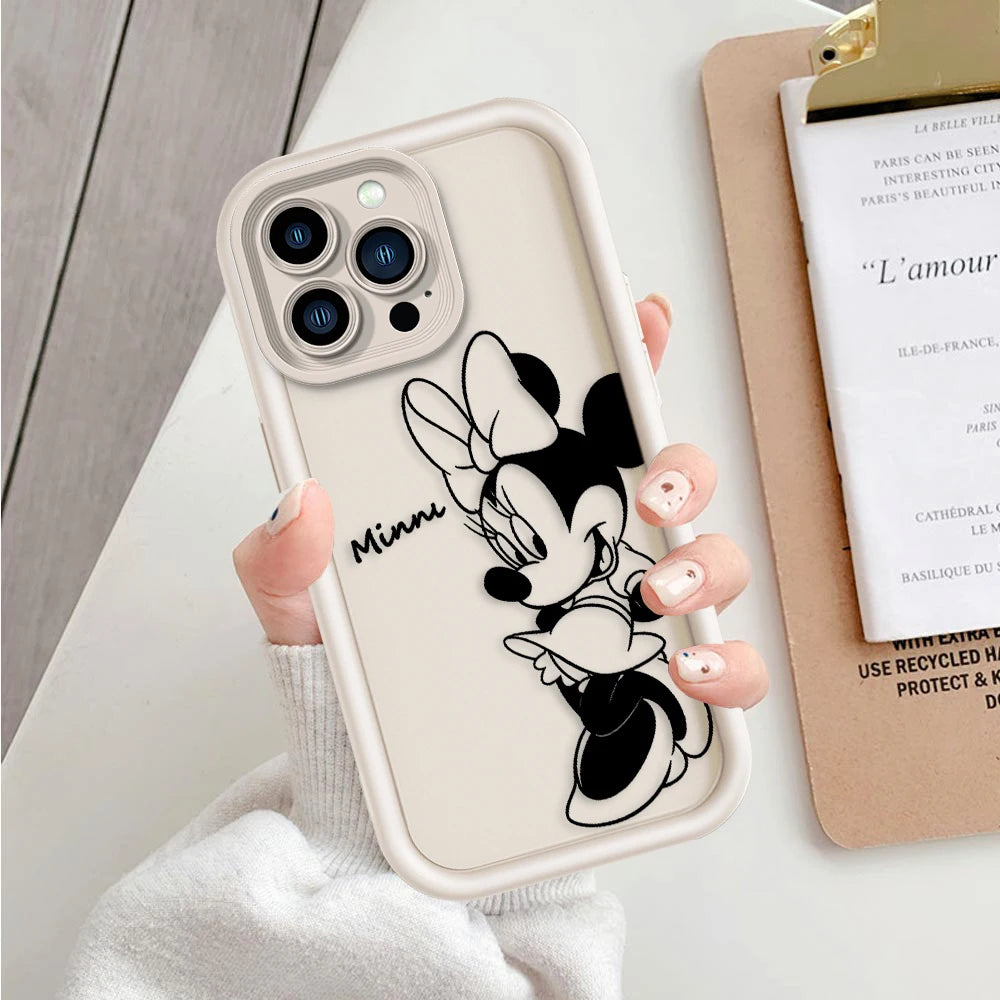 Disney Mickey Minnie Mouse Fashion Fall Shockproof Case