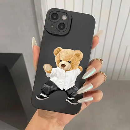 Bear Graphic Phone Case