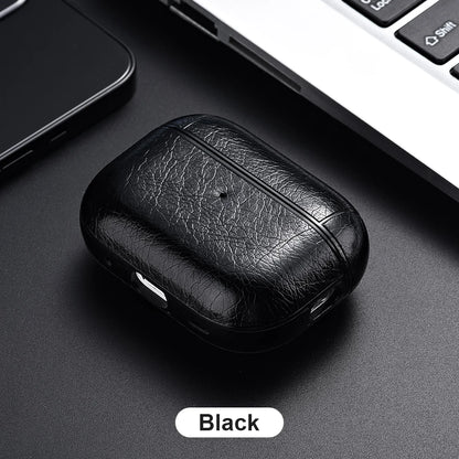 Leather Business Earphone Case