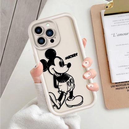 Disney Mickey Minnie Mouse Fashion Fall Shockproof Case