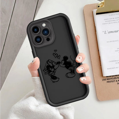 Disney Mickey Minnie Mouse Fashion Fall Shockproof Case