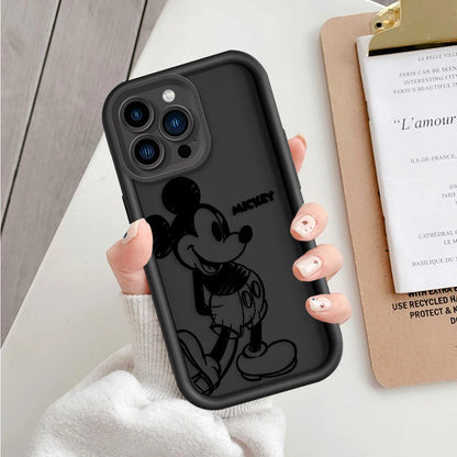 Disney Mickey Minnie Mouse Fashion Fall Shockproof Case