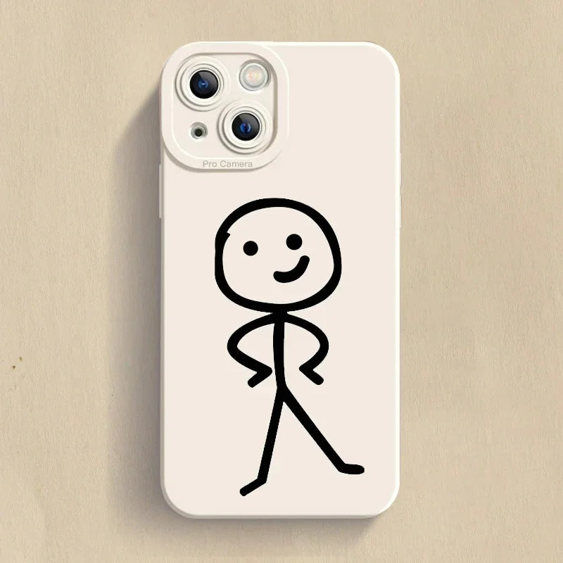 Cartoon Matchman Phone Case