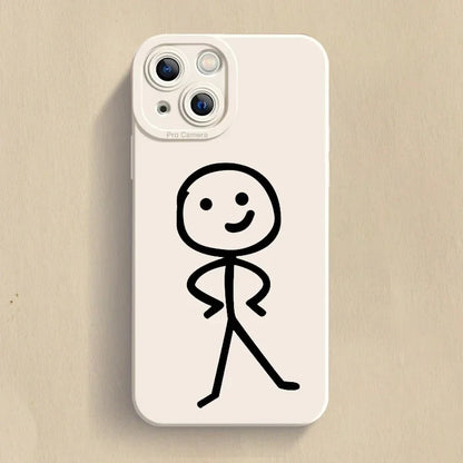 Cartoon Matchman Phone Case